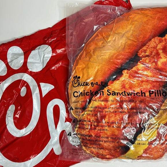 Chick fil a sandwich pillow - Picture 4 of 12